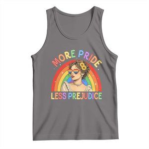 More Pride Less Prejudice Tank Top Pride Month LGBTQ Gay Lesbian