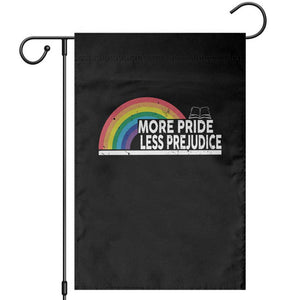 More Pride Less Prejudice Garden Flag Pride Month LGBTQ