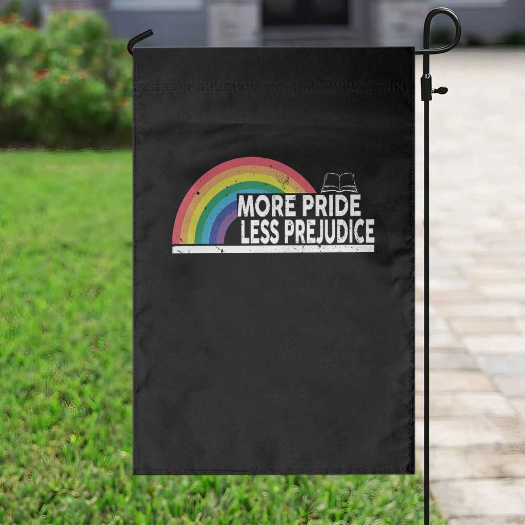 More Pride Less Prejudice Garden Flag Pride Month LGBTQ
