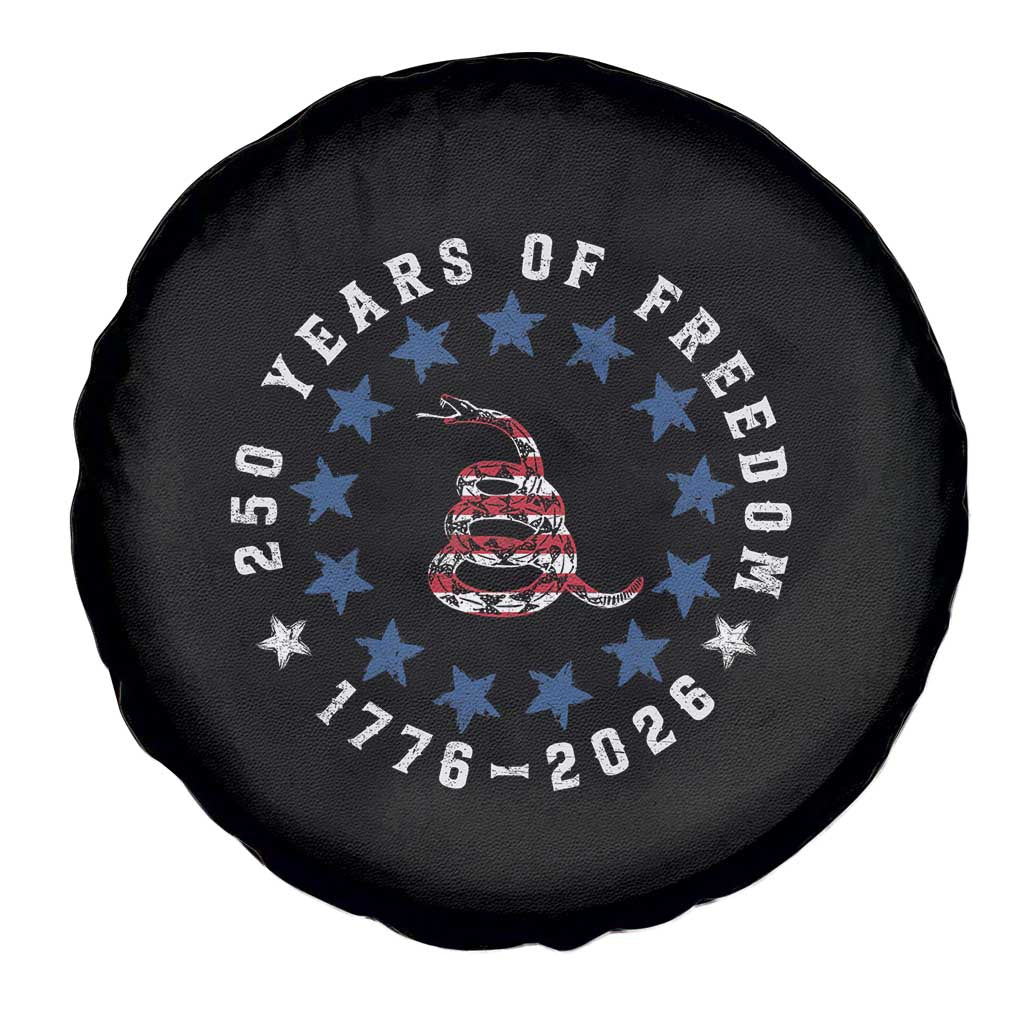 250 Years Of Freedom Spare Tire Cover Gadsden Betty Ross Flag Ring of Stars American Patriot US