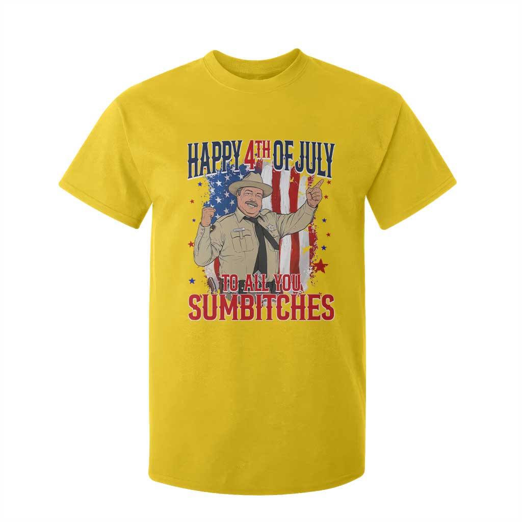 Happy 4th Of July To All You Sumbitches T Shirt For Kid Funny USA 250th Anniversary Independence Day