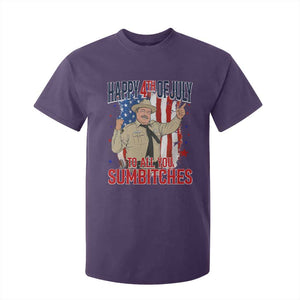 Happy 4th Of July To All You Sumbitches T Shirt For Kid Funny USA 250th Anniversary Independence Day