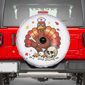 Funny Thanksgiving Nurse Turkey Spare Tire Cover Fall RN TS14 White Print Your Wear