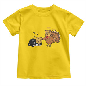 Funny Thanksgiving Toddler T Shirt Turkey Fake Cat Meow TS14 Daisy Print Your Wear