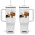 Funny Thanksgiving Tumbler With Handle Turkey Fake Cat Meow - Print Your Wear