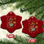 Funny Turkey Thanksgiving Ceramic Ornament Eat Tacos TS14 Print Your Wear