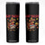Funny Turkey Thanksgiving Skinny Tumbler Eat Tacos TS14 Black Print Your Wear