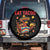 Funny Turkey Thanksgiving Spare Tire Cover Eat Tacos TS14 No hole Black Print Your Wear