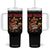Funny Turkey Thanksgiving Tumbler With Handle Eat Tacos - Print Your Wear