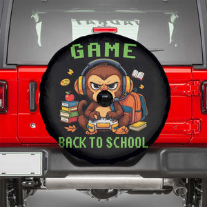Funny Video Game Spare Tire Cover Cute Monkey Back To School TS14 Black Print Your Wear