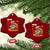 Funny Thanksgiving Ceramic Ornament Turkey Moo TS14 Print Your Wear