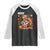 Funny Thanksgiving Raglan Shirt Turkey Moo TS14 Black White Print Your Wear