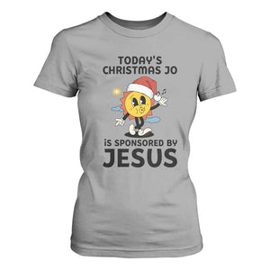 Funny Jesus Christian Christmas T Shirt For Women Today Is Good Mood Is Sponsored By Jesus TS14 Sport Gray Print Your Wear
