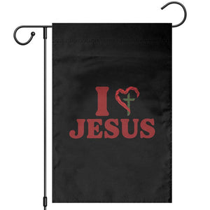 Jesus Christian Garden Flag Religious Faith Inspirational Bible Verse TS14 White Print Your Wear