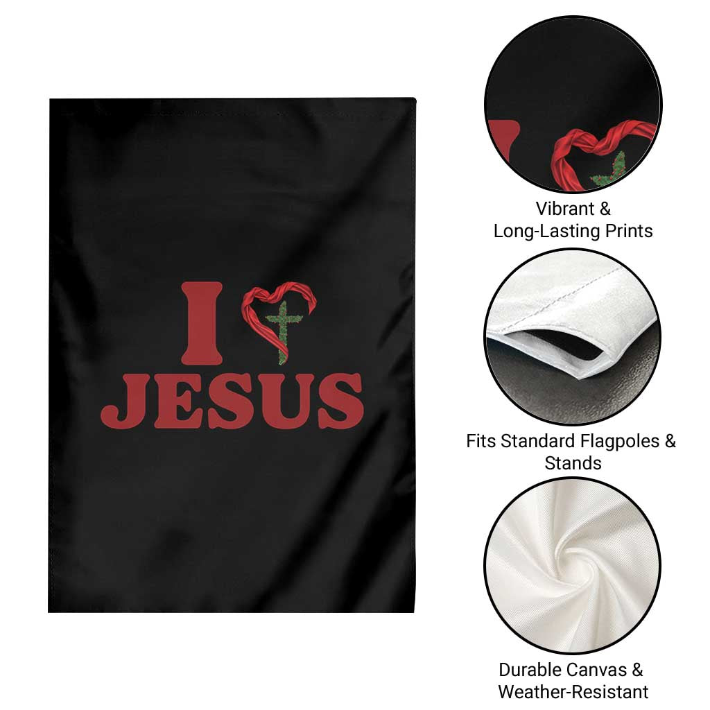 Jesus Christian Garden Flag Religious Faith Inspirational Bible Verse TS14 Print Your Wear