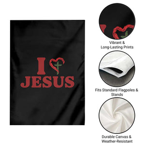 Jesus Christian Garden Flag Religious Faith Inspirational Bible Verse TS14 Print Your Wear