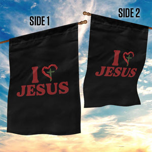 Jesus Christian Garden Flag Religious Faith Inspirational Bible Verse TS14 Print Your Wear