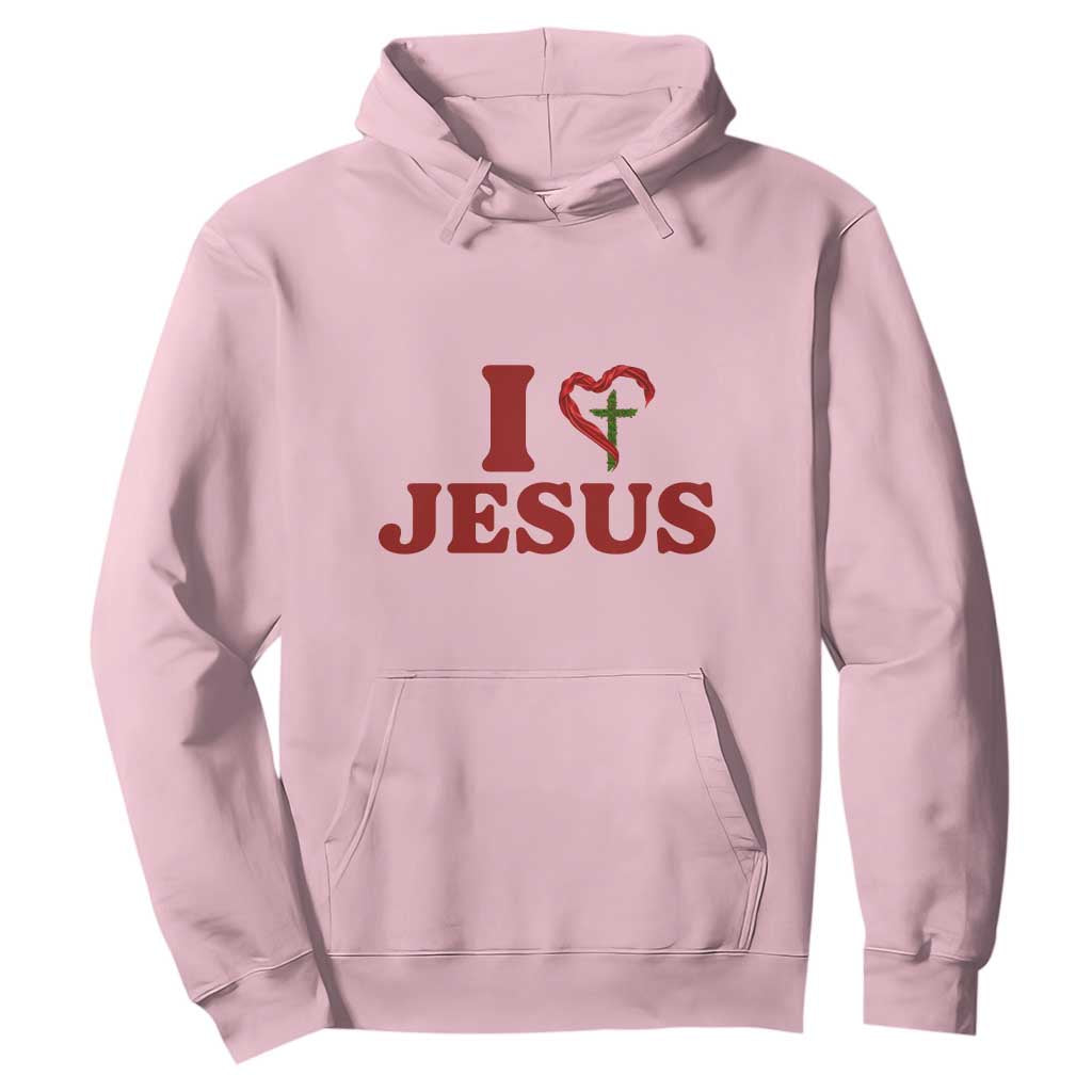Jesus Christian Hoodie Religious Faith Inspirational Bible Verse TS14 Light Pink Print Your Wear