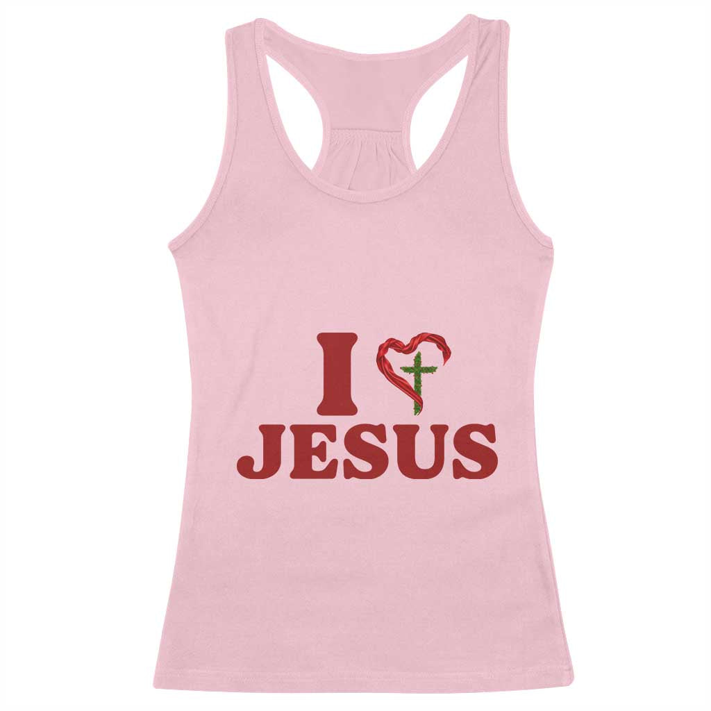 Jesus Christian Racerback Tank Top Religious Faith Inspirational Bible Verse TS14 Light Pink Print Your Wear