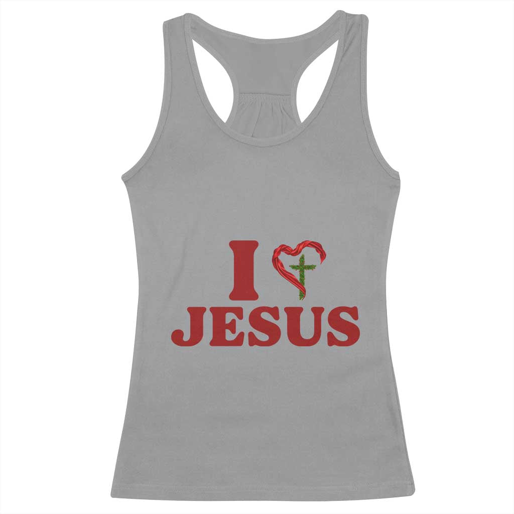 Jesus Christian Racerback Tank Top Religious Faith Inspirational Bible Verse TS14 Sport Gray Print Your Wear