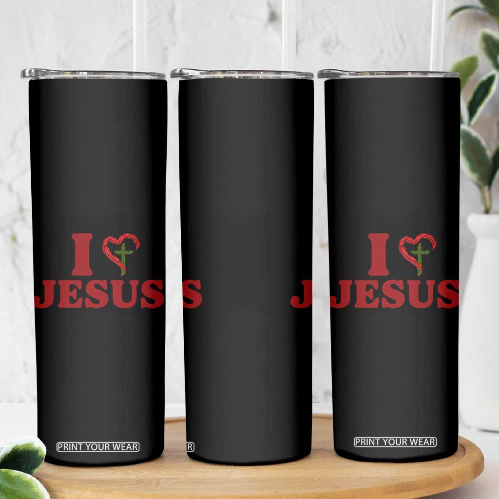 Jesus Christian Skinny Tumbler Religious Faith Inspirational Bible Verse TS14 Print Your Wear