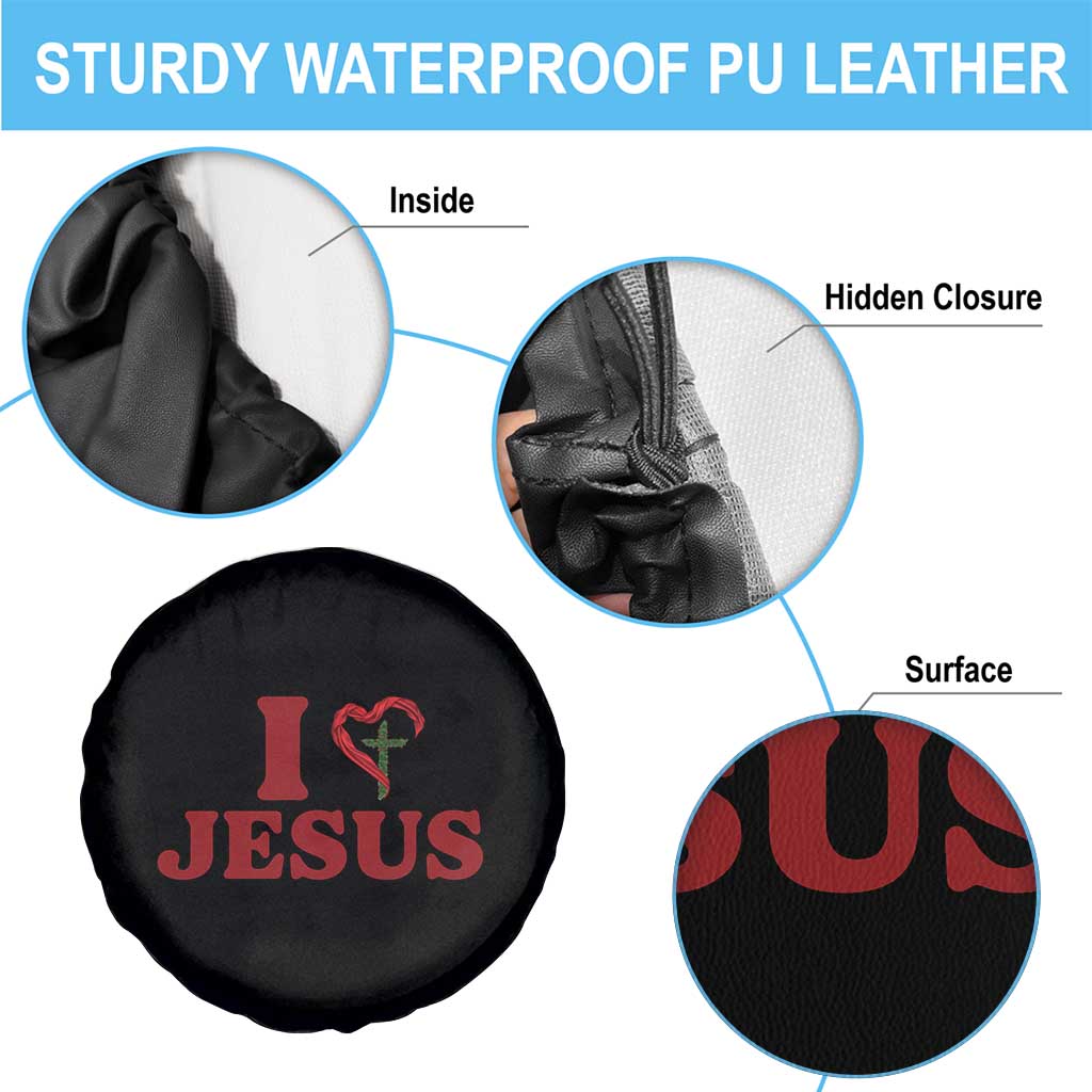 Jesus Christian Spare Tire Cover Religious Faith Inspirational Bible Verse TS14 Print Your Wear