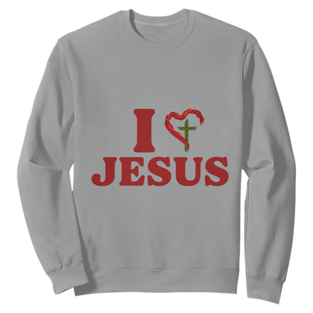 Jesus Christian Sweatshirt Religious Faith Inspirational Bible Verse TS14 Sport Gray Print Your Wear