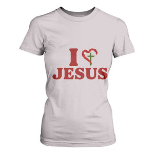 Jesus Christian T Shirt For Women Religious Faith Inspirational Bible Verse TS14 Ice Gray Print Your Wear
