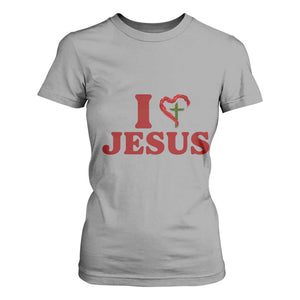 Jesus Christian T Shirt For Women Religious Faith Inspirational Bible Verse TS14 Sport Gray Print Your Wear