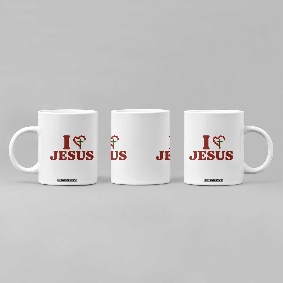 Jesus Christian Coffee Mug Religious Faith Inspirational Bible Verse TS14 Print Your Wear