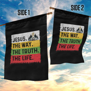 Jesus Christian Garden Flag The Way The Truth The Life Nativity Scene TS14 Print Your Wear