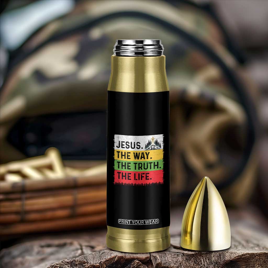 Jesus Christian Bullet Tumbler The Way The Truth The Life Nativity Scene TS14 Print Your Wear