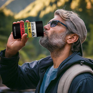 Jesus Christian 4 in 1 Can Cooler Tumbler The Way The Truth The Life Nativity Scene TS14 Print Your Wear