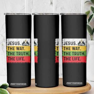 Jesus Christian Skinny Tumbler The Way The Truth The Life Nativity Scene TS14 Print Your Wear