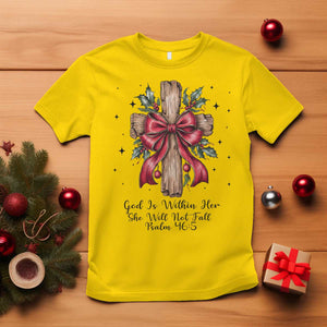 Jesus Christian T Shirt Cross Bible Verse Inspirational Christmas TS14 Daisy Print Your Wear