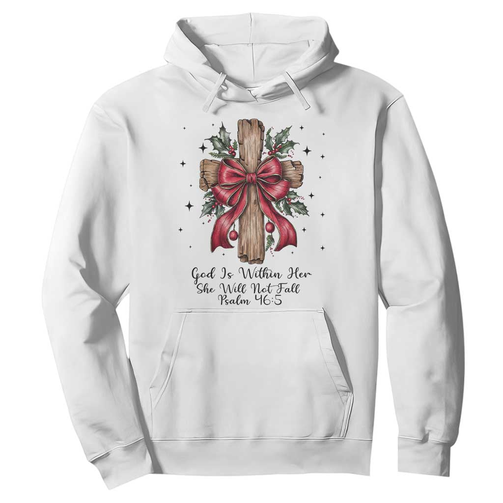 Jesus Christian Hoodie Cross Bible Verse Inspirational Christmas TS14 White Print Your Wear