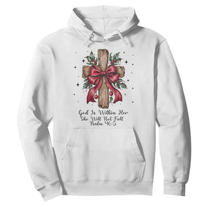 Jesus Christian Hoodie Cross Bible Verse Inspirational Christmas TS14 White Print Your Wear