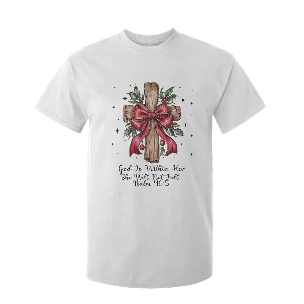 Jesus Christian T Shirt For Kid Cross Bible Verse Inspirational Christmas TS14 White Print Your Wear