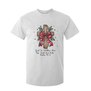 Jesus Christian T Shirt For Kid Cross Bible Verse Inspirational Christmas TS14 White Print Your Wear
