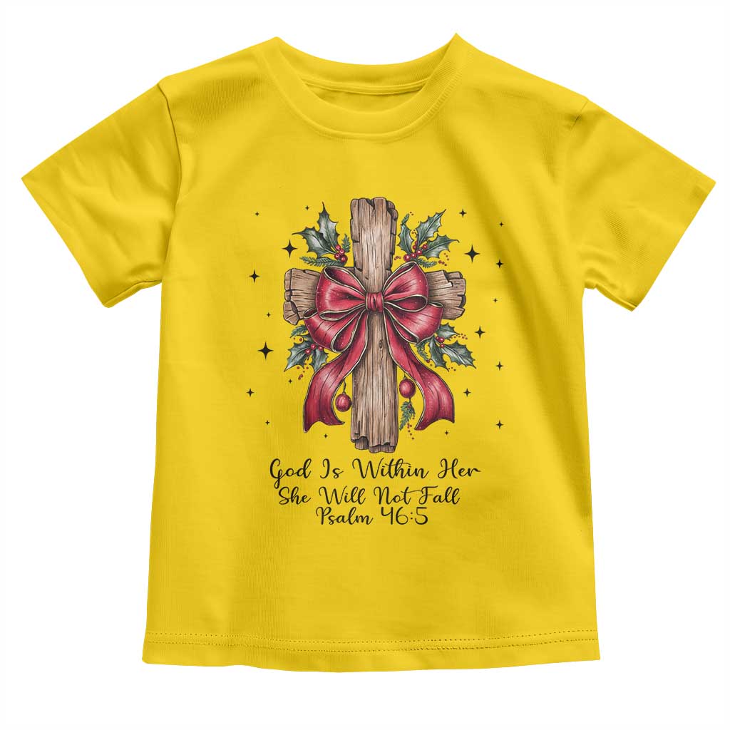 Jesus Christian Toddler T Shirt Cross Bible Verse Inspirational Christmas TS14 Daisy Print Your Wear