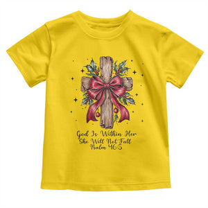 Jesus Christian Toddler T Shirt Cross Bible Verse Inspirational Christmas TS14 Daisy Print Your Wear