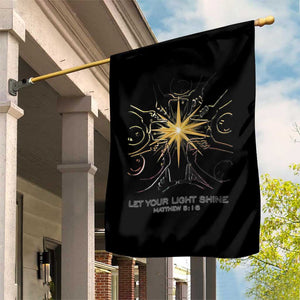Jesus Christian Garden Flag Let Your Light Shine Matthew 5:16 TS14 Print Your Wear