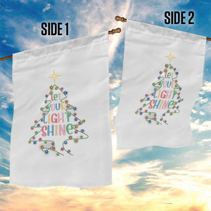 Jesus Christmas Garden Flag Let Your Light Shine Matthew 5:16 TS14 Print Your Wear
