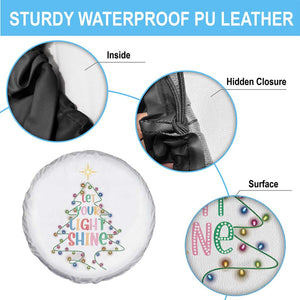 Jesus Christmas Spare Tire Cover Let Your Light Shine Matthew 5:16 TS14 Print Your Wear