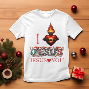 Jesus Christian Christmas T Shirt Cross Bible Verse Faith Love TS14 White Print Your Wear
