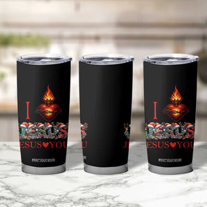 Jesus Christian Christmas Tumbler Cup Cross Bible Verse Faith Love TS14 Print Your Wear