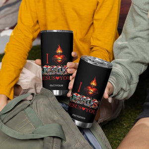 Jesus Christian Christmas Tumbler Cup Cross Bible Verse Faith Love TS14 Print Your Wear