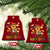 Funny Mexican Cat Xmas Ceramic Ornament Feliz Navidad Sombrero Kitty Xmas TS14 Print Your Wear
