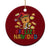 Funny Mexican Cat Xmas Ceramic Ornament Feliz Navidad Sombrero Kitty Xmas - Print Your Wear