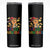 Funny Mexican Cat Christmas Skinny Tumbler Feliz Navidad Sombrero Kitty Xmas TS14 Black Print Your Wear